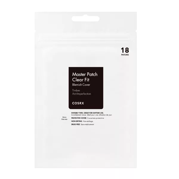 COSRX Master Patch Clear Fit ultracienkie plasterki na niedoskonałości 18szt.