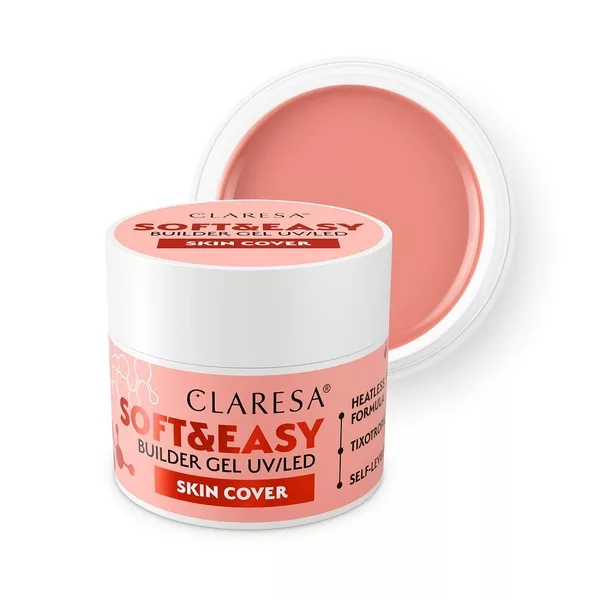 Claresa Soft& Easy Builder Gel żel budujący Skin Cover 12g