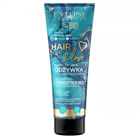 Eveline Cosmetics Hair 2 Love nawilżająca odżywka z humektantami 250ml