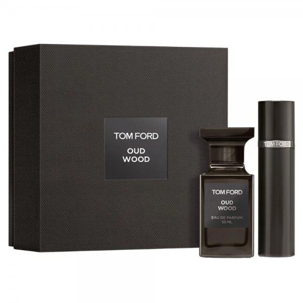 Tom Ford Oud Wood zestaw woda perfumowana spray 50ml + woda perfumowana spray 10ml (U)