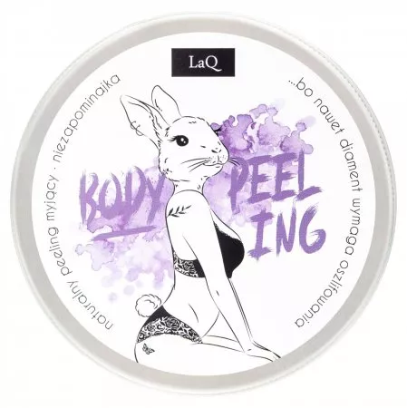 LaQ Króliczka Niezapominajka, peeling myjący, 200ml
