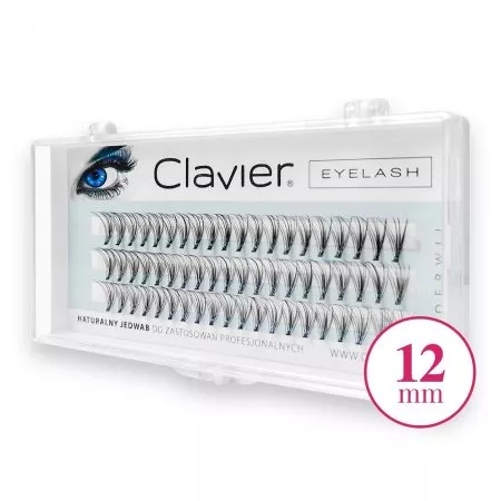 Clavier Eyelash kępki rzęs 12mm