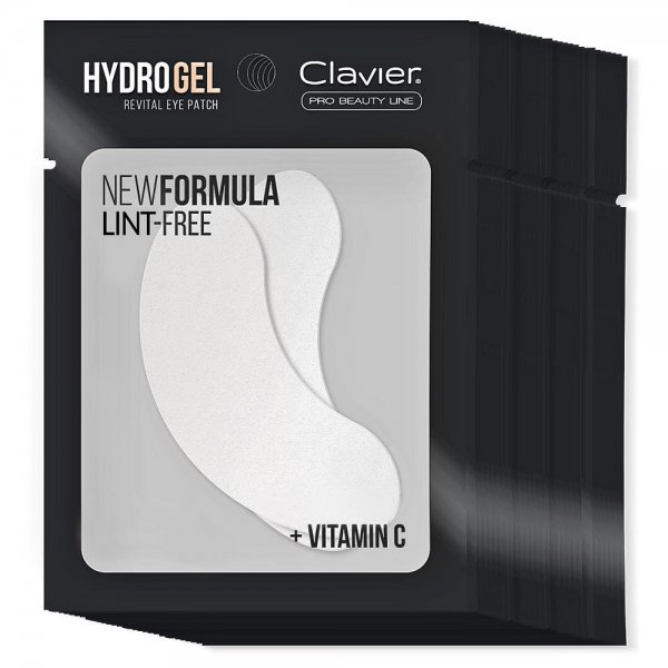 Clavier Pro Beauty Line żelowe płatki pod oczy z witaminą C 100szt.