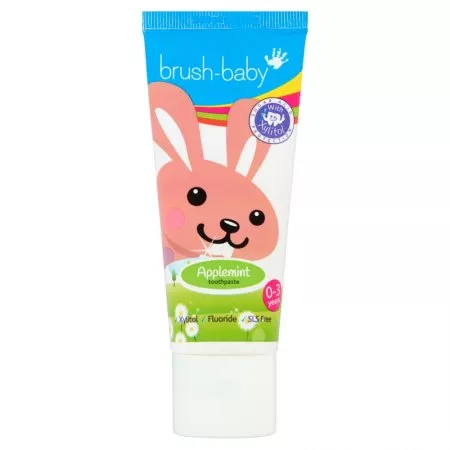 Brush-Baby Applemint pasta do zębów dla dzieci 0-3l 50ml