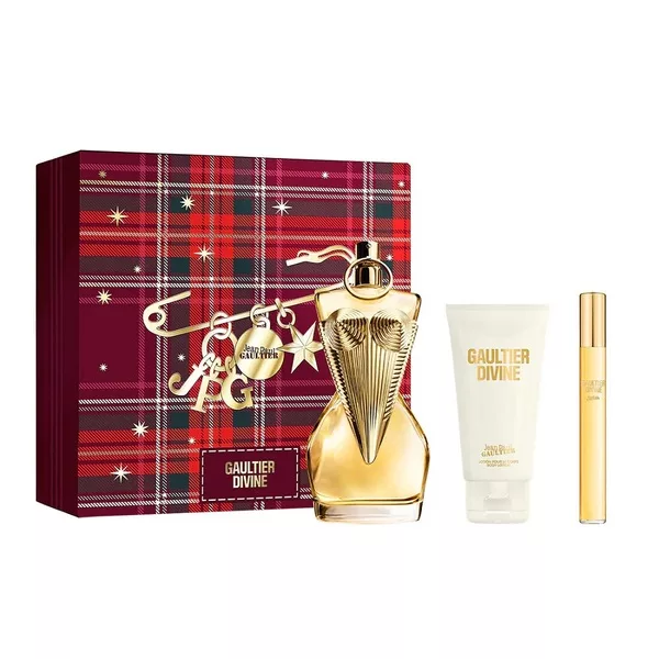 Jean Paul Gaultier Gaultier Divine zestaw woda perfumowana spray 100ml + woda perfumowana spray 10ml + balsam do ciała 75ml (W)
