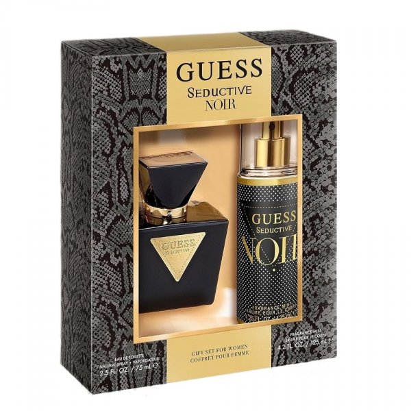 Guess Seductive Noir Women zestaw woda toaletowa spray 75ml + mgiełka do ciała 125ml (W)