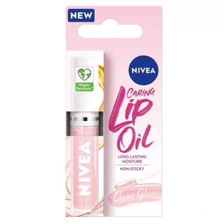 Nivea Caring Lip Oil pielęgnujący olejek do ust Clear Glow 5,5ml