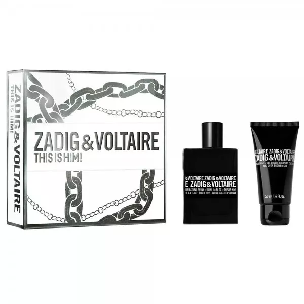 Zadig & Voltaire This Is Him! zestaw woda toaletowa spray 50ml + żel pod prysznic 50ml (M)
