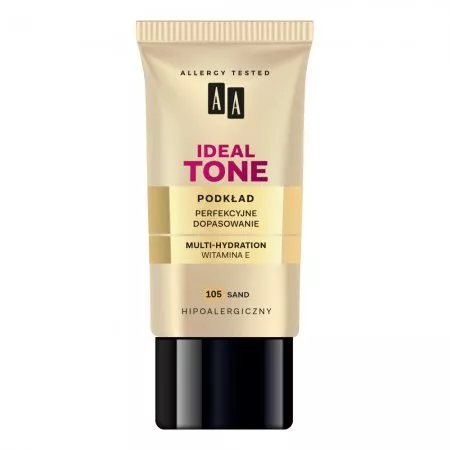 AA Make Up Ideal Tone podkład perfekcyjne dopasowanie 105 Sand 30ml