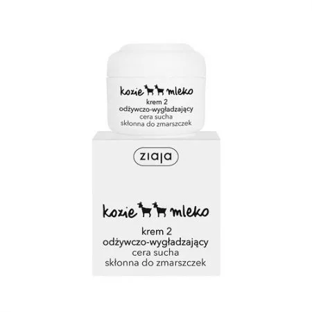 Ziaja Kozie Mleko, krem odżywiający do twarzy, 50ml