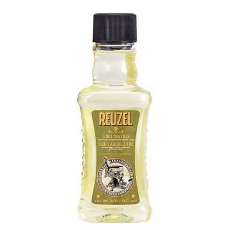 Reuzel 3in1 Tea Tree, żel pod prysznic/szampon/odżywka, 100ml
