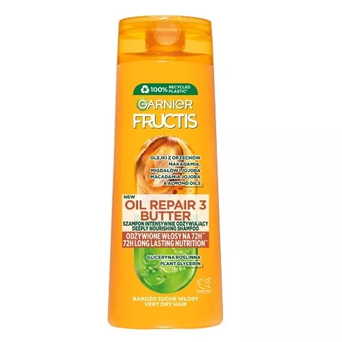 Garnier Fructis Oil Repair 3 Butter szampon intensywnie odżywiający 400ml