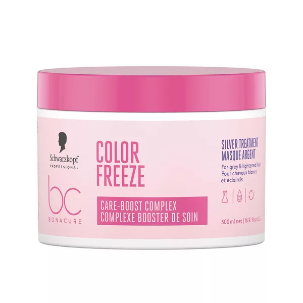 Schwarzkopf BC Color Freeze Silver, maska ochładzająca kolor, 500ml