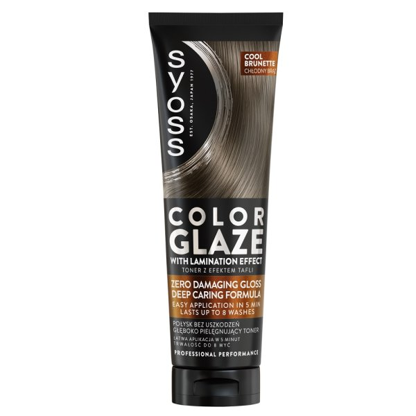 Syoss Color Glaze toner nabłyszczający z efektem laminacji Cool Brunette 130ml