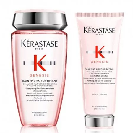 Kerastase Genesis, zestaw przeciw utracie gęstości włosów, kąpiel + odżywka, 250ml + 200ml