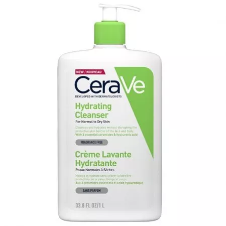 CeraVe Nawilżająca emulsja do mycia dla skóry normalnej i suchej 1000ml