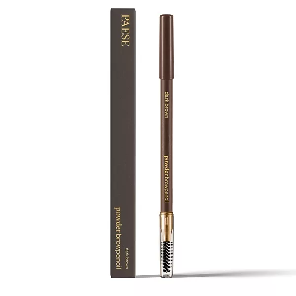 Paese, Powder Brow Pencil pudrowa kredka do brwi Dark Brown 1,19g