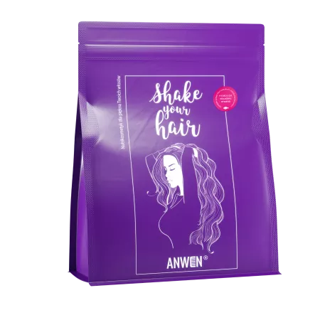 Anwen Shake Your Hair, suplement diety dla zdrowych włosów, opakowanie uzupełniające, 1080g