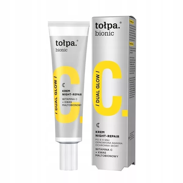 Tołpa Bionic Glow, krem na noc night repair, 40ml