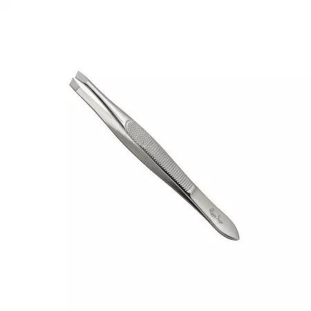 Peggy Sage, pęseta skośno zakończona, 9cm