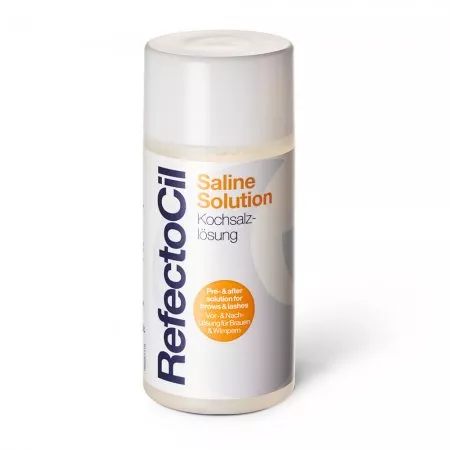 RefectoCil Saline Solition, płyn oczyszczający do rzęs i powiek, 150ml