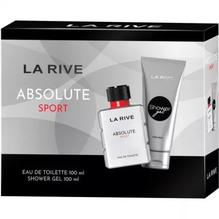 La Rive Absolute Sport Men zestaw woda toaletowa spray 100ml + żel pod prysznic 100ml (M)