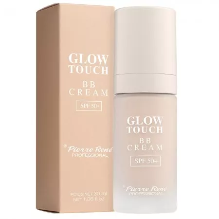 Pierre Rene Glow Touch BB Cream rozświetlający krem BB SPF50 00 Porcelain 30ml