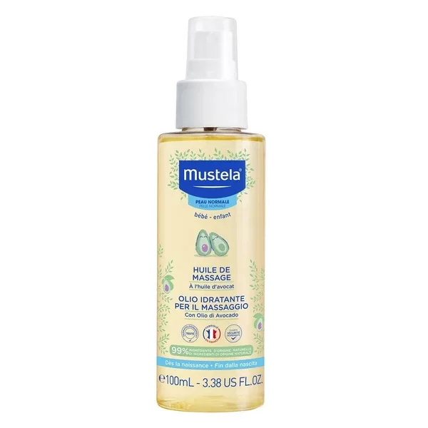 Mustela Baby Oil dziecięcy olejek do masażu 100ml
