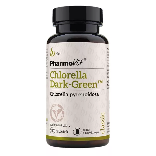 Pharmovit Chlorella Dark-Green™ suplement diety 360 tabletek