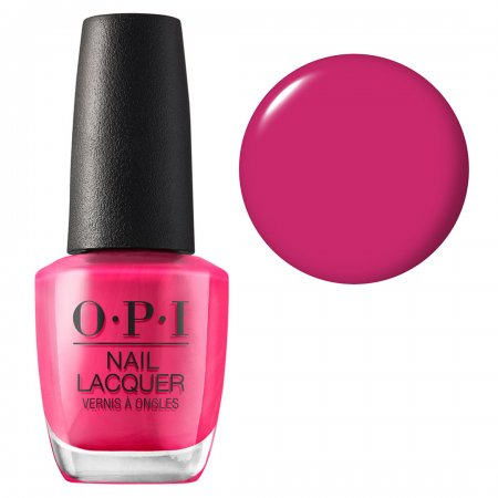 OPI Nail Lacquer, klasyczny lakier do paznokci, Pink Flamenco NLE44, różowy, 15ml