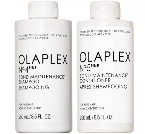 Olaplex, zestaw zwiększający objętość, szampon + odżywka, No. 5Fine + 4Fine, 2x250ml