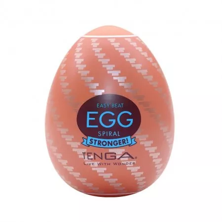 Tenga Easy Beat Egg Spiral Strober jednorazowy masturbator w kształcie jajka