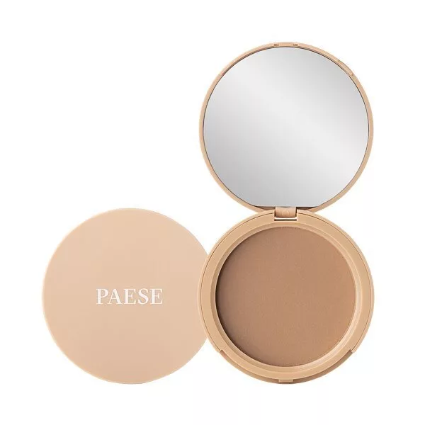 Paese, Iluminating Covering Powder puder rozświetlająco-kryjący 3C Złoty Beż 9g