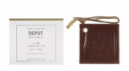 Depot No. 602, mydło do ciała, Mystic Amber, 100g