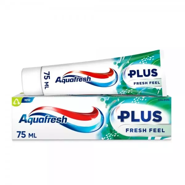 Aquafresh Plus Fresh Feel pasta do zębów z fluorem 75ml