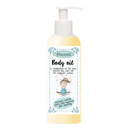 Nacomi, oliwka do ciała dla kobiet w ciąży, 130ml