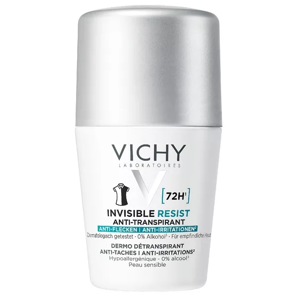 Vichy Invisible Resist 72h antyperspirant w kulce przeciw śladom na ubraniach 50ml (W)