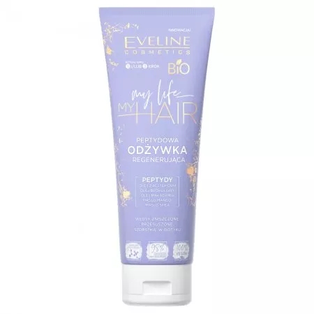 Eveline My Life My Hair, peptydowa odżywka regenerująca, 250ml