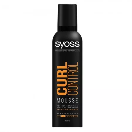 Syoss, Curl Control Mousse pianka do włosów kręconych 250ml