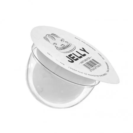 S-Hande Jelly Cup dwustronny masturbator w kształcie jajka White