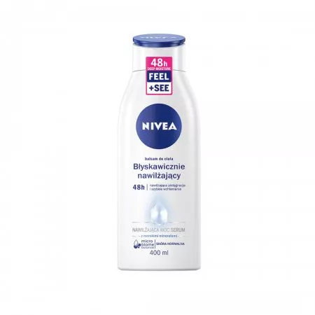 Nivea Błyskawicznie nawilżający balsam do ciała 400ml