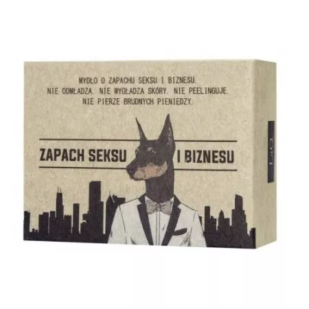 LaQ Doberman, mydło dla facetów w kostce, 85ml