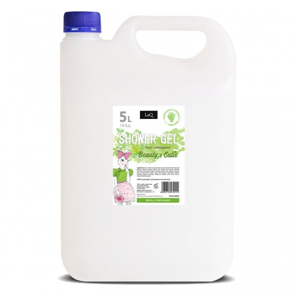 LaQ Kiwi i Winogrona, żel pod prysznic, 5000ml