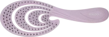 Efalock Greentools, naturalna szczotka do włosów, wykonana w 100% z recyklingu, różowo-zielona