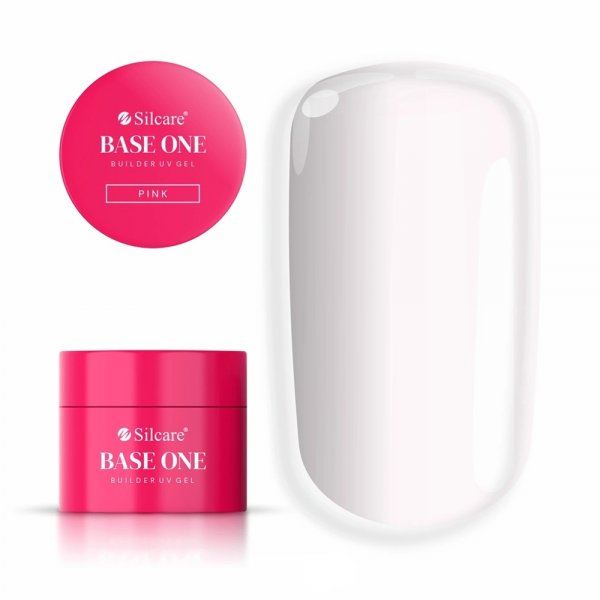 Silcare Base One Pink żel budujący do paznokci 15g