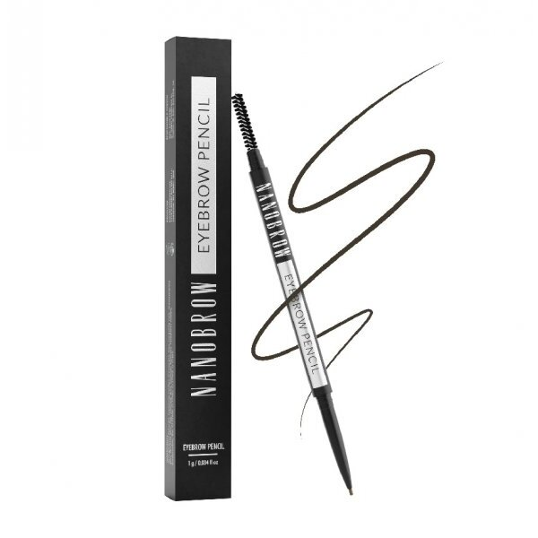 Nanobrow Eyebrow Pencil kredka do precyzyjnego makijażu brwi Dark Brown 1g