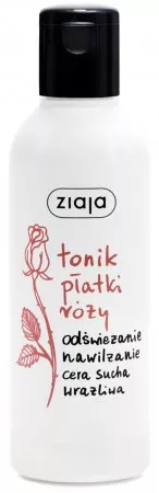 Ziaja Płatki Róży, tonik do twarzy, 200ml