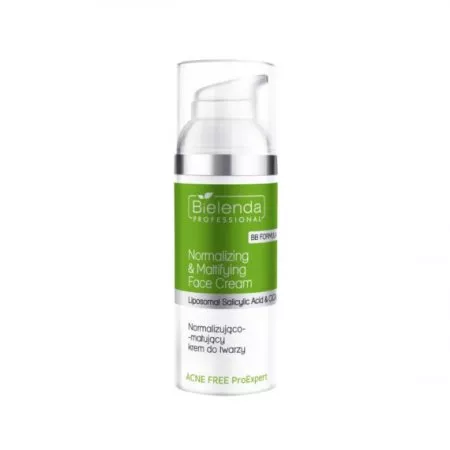 Bielenda Professional Is Acne Free, ProExpert normalizująco-matujący krem do twarzy, 50ml