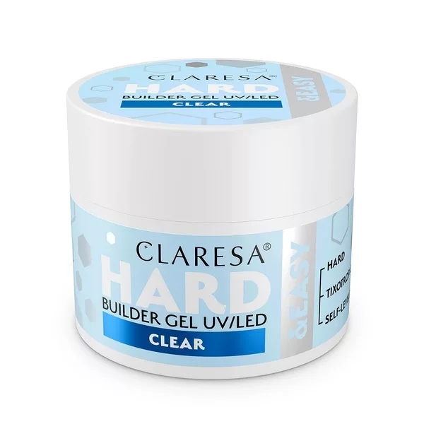 Claresa Hard& Easy Builder Gel żel budujący Clear 12g