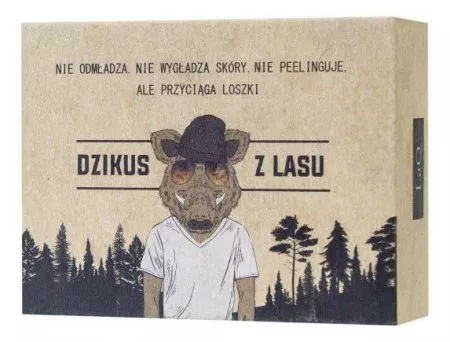 LaQ Dzik, mydło dla facetów w kostce, 85ml